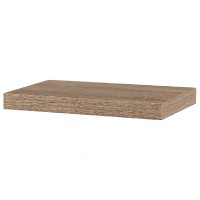 Polička nástěnná 40 cm, MDF, 3D dekor dub sonoma, baleno v ochranné fólii P-023 SON1
